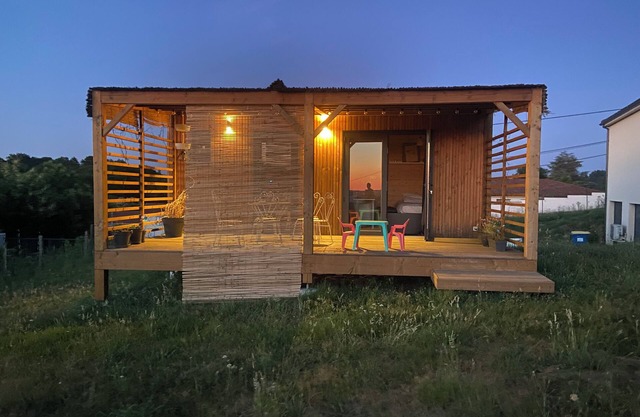 Upscale Tiny House on large plot, view of Limoges.