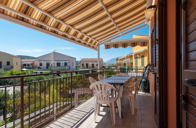 Vacation Home "Oceania" with Sea View, 2 Balconies & Shared Pool