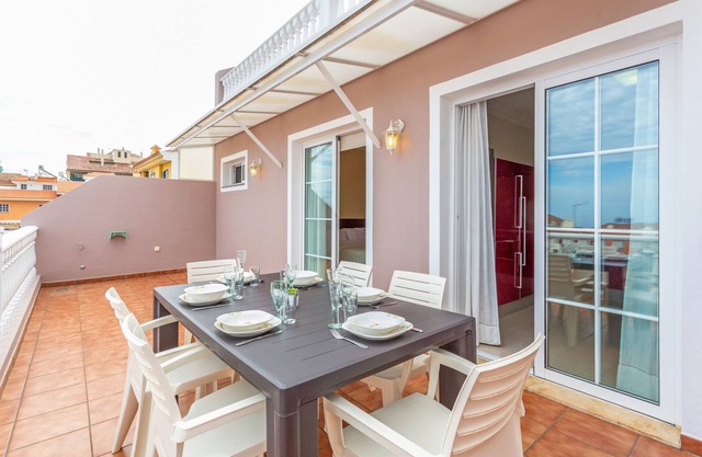 Vacation Home 'Villa Teide' with Sea View, Private Terrace and Wi-Fi