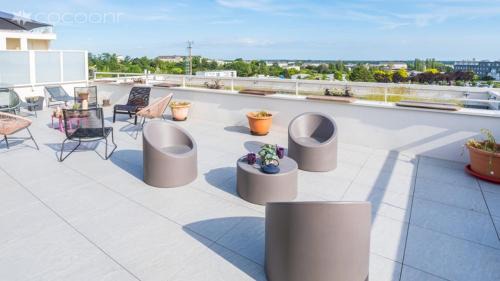 VANNES ROOF TOP 2 a 4 a 6 a 8 pers 120 m plein sud EXCEPTIONNEL