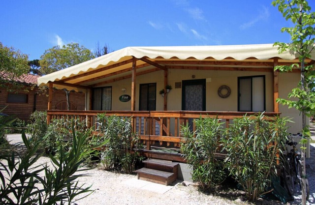 Verhuur van Mobilehomes in Toscane Viareggio aan zee