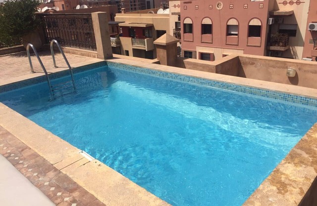 Very chic comfortable apartment 90 m2 in the center of Gueliz in Marrakech