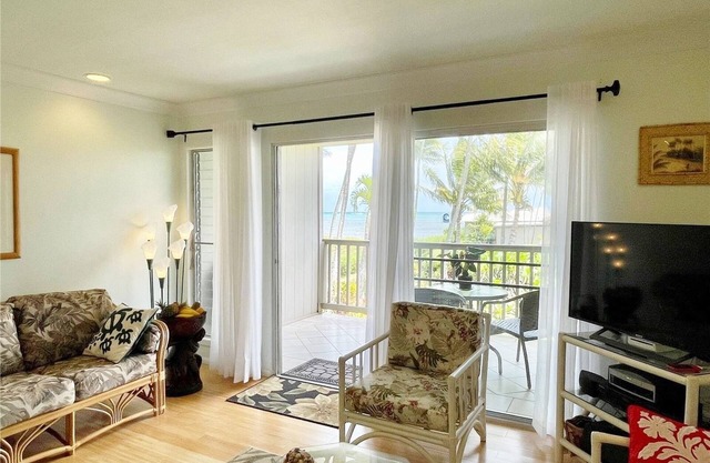 View the Ocean & lush natural, tropical landscape of East Molokai.