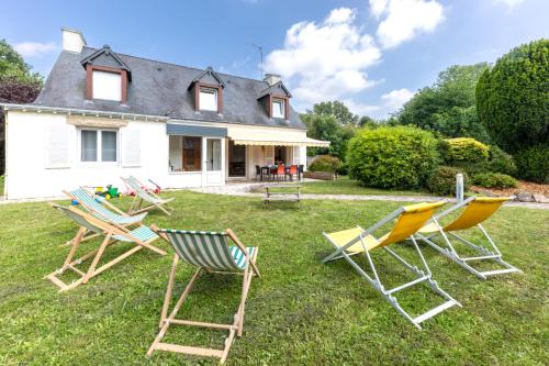 Villa au calme absolu - à 200 m du Golfe