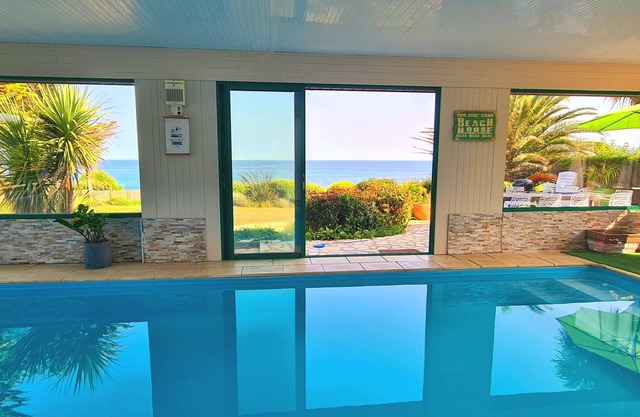 Villa de la Dune 5* Indoor pool Exceptional sea view Beachfront Surf GR34