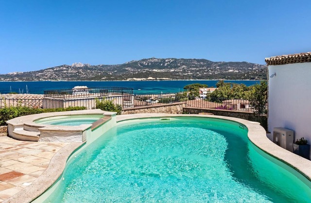 Villa Erica with Pool and wide sea view, close to the beach.