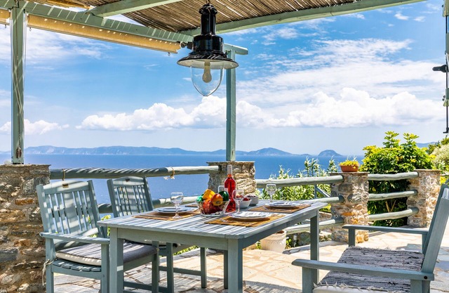 Villa in Glossa With Private Pool and Views to Aegean