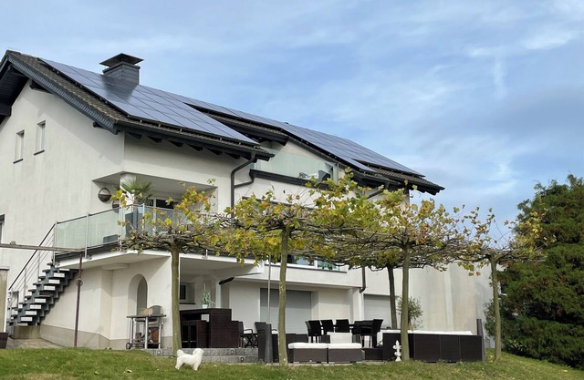 Villa Kaja with a fantastic view of Lake Möhne
