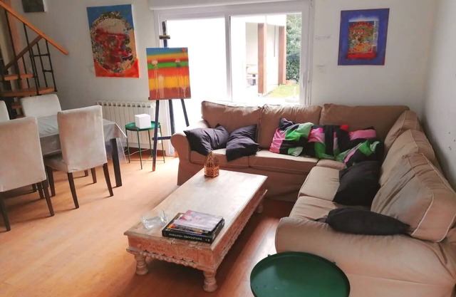 Villa "Le Coin Du Bois En Touraine" with Private Heated Pool, 3 Private Terraces & Wi-Fi