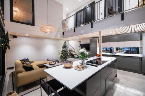 Villa Log modern interior
