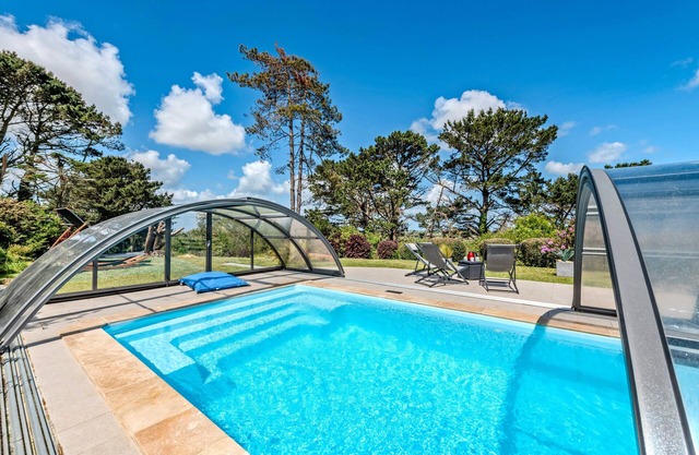 Villa 'Maison Vue Mer Avec Piscine' with Sea View, Private Pool and Wi-Fi