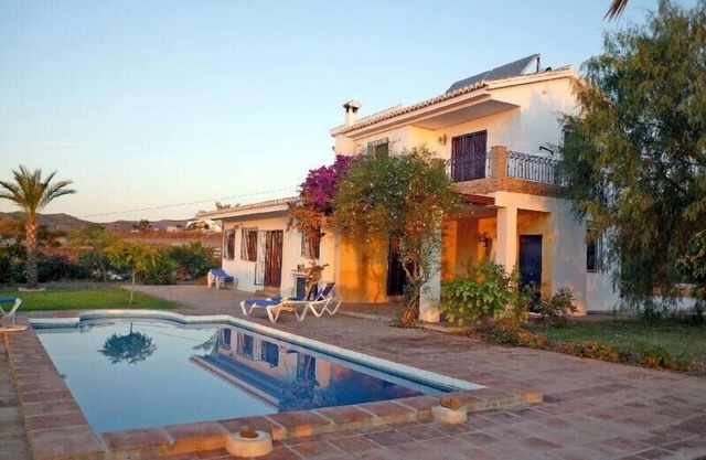 Villa near the Costa del Sol with great panoramic views of the Mediterranean.