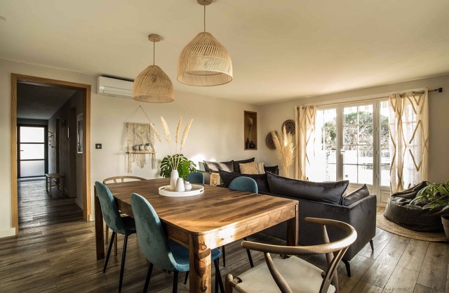 VILLA NONNA/90m2, 3 bedrooms, 50m2 terrace, griddle, free Wifi and Netflix