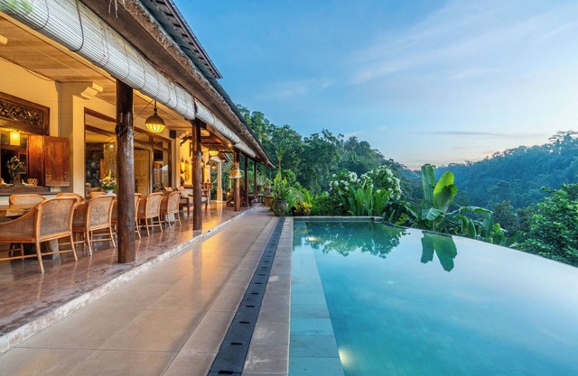 Villa Sagitta: Peace & tranquility near Ubud with magnificent river gorge views