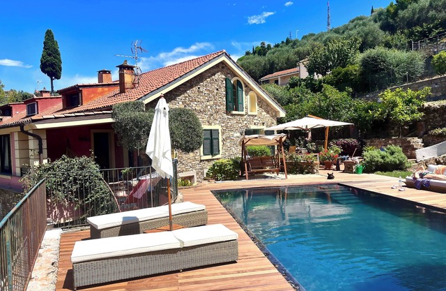 Villa, tradition and design, Riviera Ligure/Costa Azzurra, SPA swimming pool sauna hydro