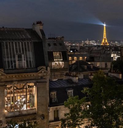 Vue Tour Eiffel/Sacré-Coeur