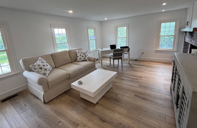 Walk to 1st Beach from completely renovated Home with great Ocean and Pond views