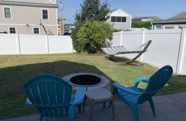 Walk to Private Beach! Central Air. Outdoor shower.