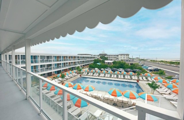 Walk to the Waves – 2 Rooms for a Family Getaway, Beach Service & Outdoor Pool