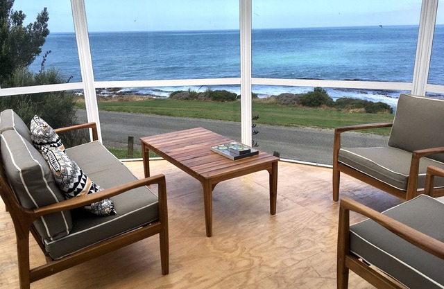 Watch the weather roll in along the coast with sea views from every room.