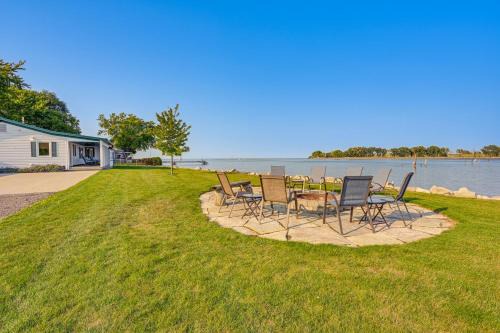 Waterfront Bay City Home with Dock and Boat Launch!