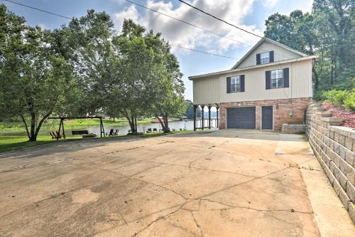 Waterfront Lay Lake Retreat with Dock and 3 Piers!