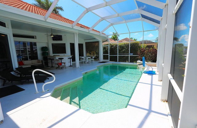 Waterfront Paradise on Marco Island – 3BR + Den, Heated Pool, Stunning Views