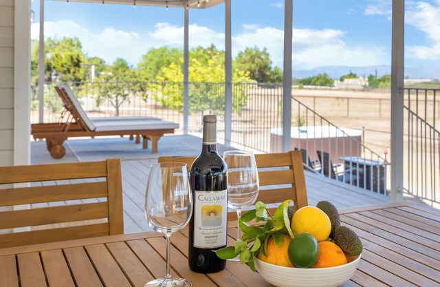 Welcome to Casa Celeste! Ideal location, vineyard view, hot tub, fire pit!