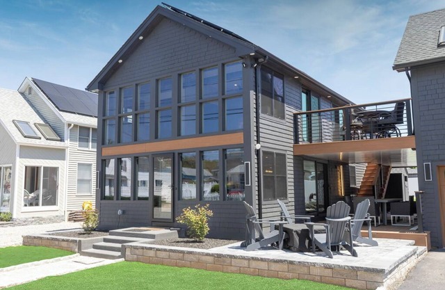 Welcome to “Old Lyme” Enjoy gazing up and down the coast from this new home.