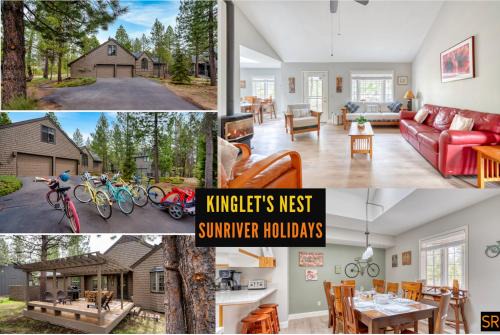 Welcome to the Kinglet's Nest, Spacious property with AC SHARC, Hot-tub, Bikes, Games, Grill, Golf and Pets