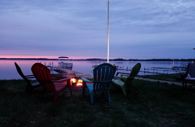 Winter fun! Ice fishing, skiing, snowboarding or just relax by the fireplace!