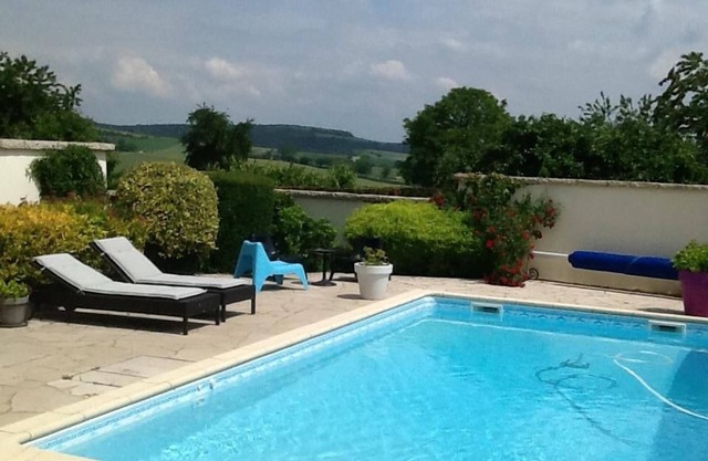 with heated pool and view, ideal family