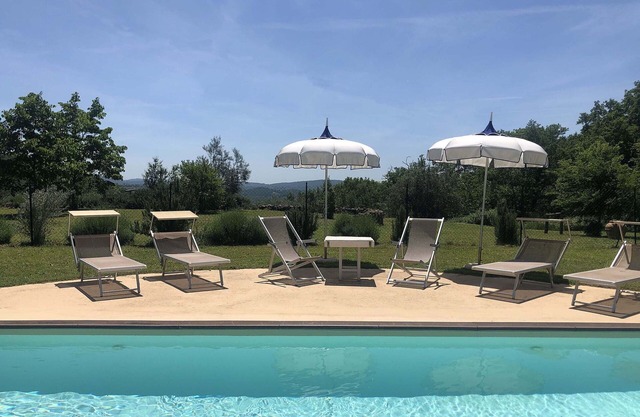 Wonderful private villa with A/C, WIFI, private pool, TV, terrace, panoramic view and parking