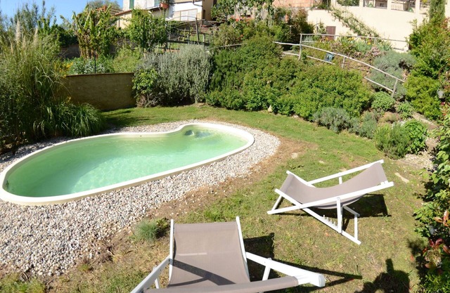 Wonderful private villa with A/C, private pool, WIFI, TV, veranda, pets allowed and panoramic view