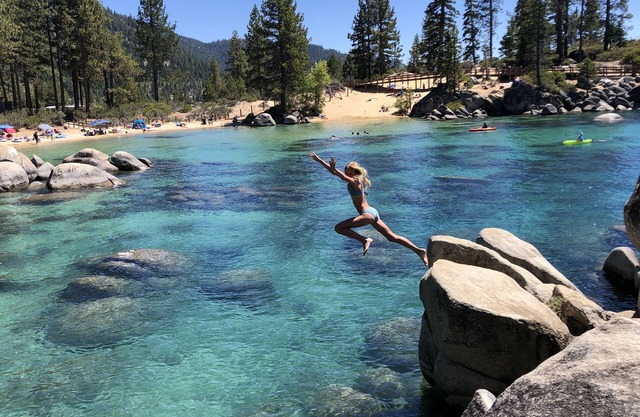 Zephyr Cove 2 bedroom peek a boo view home for Tahoe Adventures