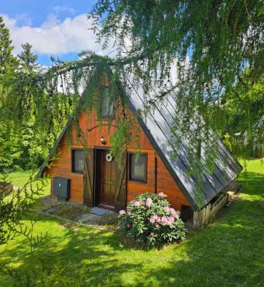 Stiavnicke Bane House | Útulná chatka pri Richňavských jazerách