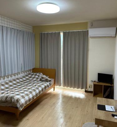 Chuo Ward Apartment | アルピエh 108号室WiFi使えます