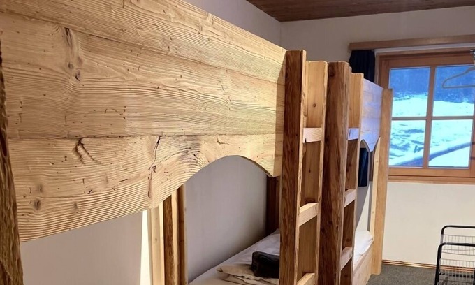 Leutasch Cabin | 1 bed in the men's camp incl. breakfast