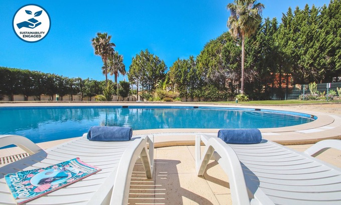 Montechoro Apartment | 1-Bed w/Pool & Balcony near Old Town