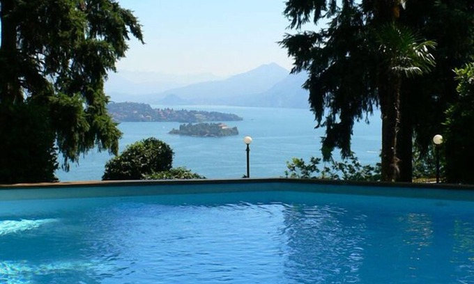 Carciano Apartment | 1-bedroom apartment in an Art Nouveau villa with communal pool
