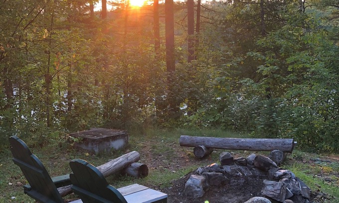 The Forks Cabin | 1 Bedroom Riverside Cabin in The Forks, ME, pet friendly