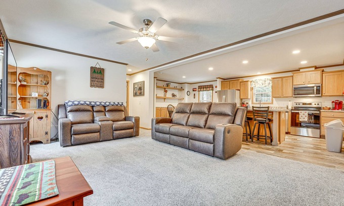 Brant Lake House | < 1 Mi to Beach: Peaceful Brant Lake Home!