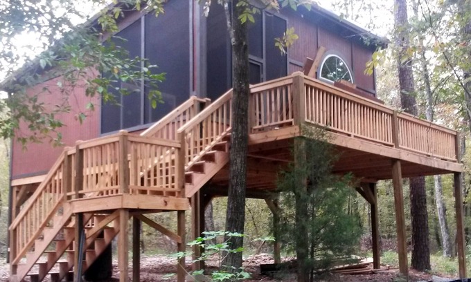 Jones Mills Cabin | #1 Our Romantic Cozy Cabin couples retreat.