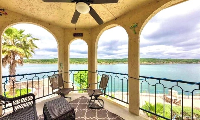 Spicewood Condo | 180 degree Lake View From Private Villa on the Island on Lake Travis!