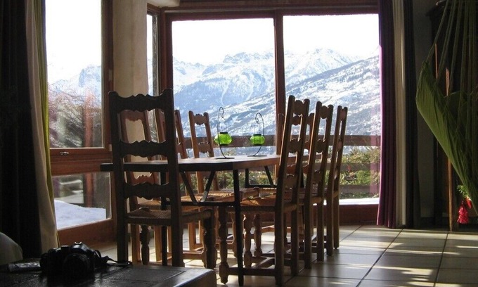 Briancon Ski Chalet | 180m² family home with exceptional south-facing views. Linen and Internet provided
