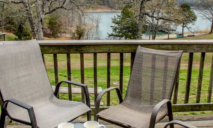 Indian Point Cabin | 1BR Waterfront Cabin w/Pool + Swim & Boat dock