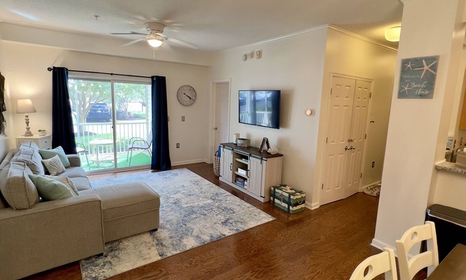 Villages of Five Points Condo | 1st Floor Beach-town Condo. We are Pet Friendly!