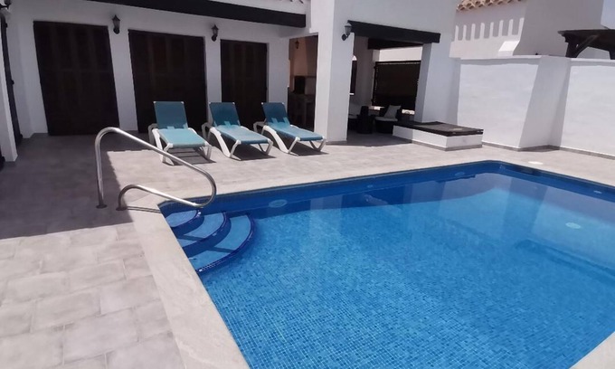 Caserio Los Tarquinos Villa | 1st Line Golf Villa 2, private Pool and sky Package, 20 mins from Murcia/city
