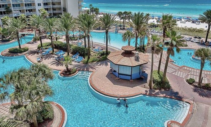 Panama City Beach Condo | 2 Bedroom in Shores of Panama - Stunning views!