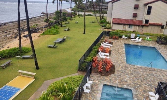Kapaa Condo | 2 BR Condo @ Oceanfront Resort Kapaa Shore